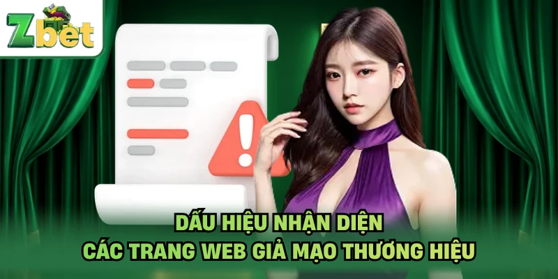 Dấu hiệu nhận diện các trang web giả mạo thương hiệu